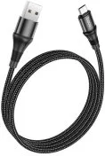Кабель Hoco X50 Excellent AM / Micro USB 1m Black