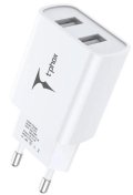 Зарядний пристрій T-PHOX TC-224 Pocket Dual White (TC-224 (W))