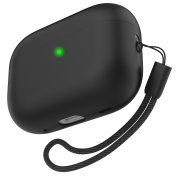 Чохол for AirPods Pro 2 - Silicon Case Two Parts Black
