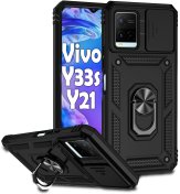 Чохол BeCover for Vivo Y33s/Y21 - Military Black  (708834)