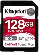 Карта пам'яті Kingston Canvas React Plus V90 SDXC 128GB (SDR2/128GB)