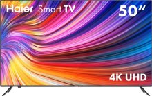 Телевізор LED Haier H50K702UG (Smart TV, Wi-Fi, 3840x2160)