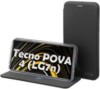 Чохол BeCover for Tecno Pova 4 LG7n - Exclusive Black (709045)