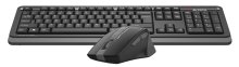 Комплект клавіатура+миша A4tech FG1035 Grey