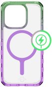 Чохол iTSkins for iPhone 15 Pro Max Supreme R Prism with MagSafe Light green and light purp  (AP5U-SUPMA-LGLP)