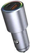Автомобільний зарядний пристрій Proove Double Energy Plus 53W Metal gray (ACDE53110004)