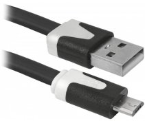 Кабель Defender USB08-03T AM / Micro USB 1m Black  (87475)