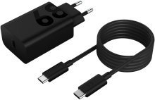 Зарядний пристрій Lenovo USB-C Wall Charger 68W Black with Type-C/Type-C  (ZG38C05739)