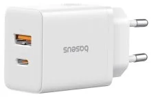 Зарядний пристрій Baseus Cube Fast Charger 30W Moon White (P10111404213-00)