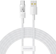 Кабель Baseus Gem Fast-Charging Data 100W AM / Type-C 1m Moon White  (P10373002211-00)
