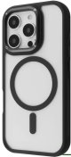 Чохол Proove for Apple iPhone 16 Pro - Clear Essence Case with Magnetic Ring Black  (PCCEIP16P002)