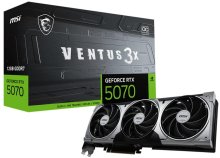 Відеокарта MSI GeForce RTX 5070 12G VENTUS 3X OC