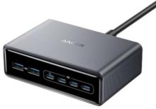 Зарядний пристрій Anker GaNPrime Charger 200W Black  (A2683341)