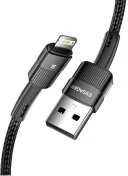 Кабель Essager Star 2.4A AM / Lightning 1m Black (EXCL-XC01)