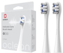 Насадка для зубної щітки Oclean Delicate Care Extra Soft P3K4 White 2pcs (6970810552911)