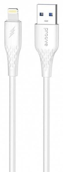 Кабель Proove GridLine 2.4A AM / Lightning 1m White (CCGL12001102)