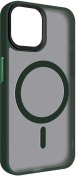 Чохол ArmorStandart for Apple iPhone 15 - Uniq Magsafe Dark Green  (ARM75320)