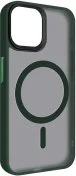 Чохол ArmorStandart for Apple iPhone 15 - Uniq Magsafe Dark Green (ARM75320)
