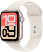 Смарт годинник Apple Watch SE 3 GPS - 44mm Starlight Aluminium Case with Starlight Sport Band - M/L (MEHJ4)