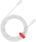Кабель Canyon CC100AB 100W Type-C / Type-C 1.2m White (CND-CC100AB12W)