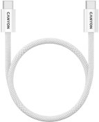 Кабель Canyon OnWire 60MG 60W Type-C / Type-C 1m White (CND-CCMG60AB15W)