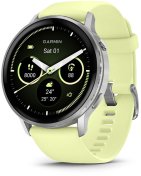 Смарт годинник Garmin Venu 4 - 45 mm Silver with Citron Silicone band (010-03014-02)