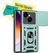 Чохол BeCover for Tecno Spark Go 1 KL4 - Military Dark Green (713679)