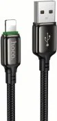 Кабель Hoco X127 Exceed 12W AM / Lightning 1m Black (6942007675598)