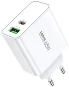 Зарядний пристрій Remax Kiddy Series PD 65W White (6954851209454)