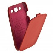 Чохол Hoco для Samsung i9300 - Leather Case червоний