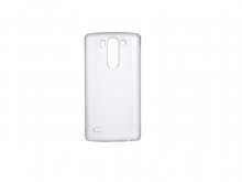 Чохол Drobak для LG G3s Dual D724 - Elastic PU білий прозорий