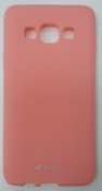 Чохол Melkco для Samsung A3 - Poly Jacket рожевий