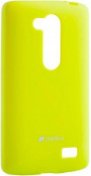 Чохол Melkco для LG L70+ Fino/D295 - Poly Jacket TPU жовтий