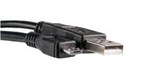 Кабель USB PowerPlant AM / Micro USB 0.5 м чорний (KD00AS1218)