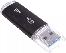 Флешка USB Silicon Power Blaze B02 128 ГБ (SP128GBUF3B02V1K) чорна