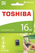 Карта пам'яті Toshiba Micro SDHC 16 ГБ (THN-M102K0160M4)