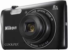 Цифрова фотокамера Nikon Coolpix A300 чорна