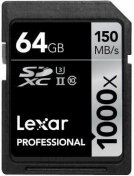 Карта пам'яті Lexar Professional 1000x SDXC 64 ГБ (LSD64GCRBEU1000)