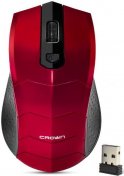 Мишка Crown CMM-934W червона