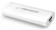Батарея універсальна Esperanza EMP105W 4400mAh White