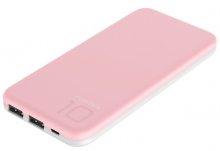 Батарея універсальна Puridea S2 10000mAh Pink/White (S2-Pink White)
