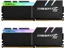 Оперативна пам’ять G.SKILL Trident Z RGB Black DDR4 2x16GB F4-3200C16D-32GTZR