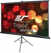 Проекційний екран Elite Screens T120UWH на тринозі (Black case)