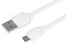 AM/Micro USB 2E-CCMPVC-1MWT White