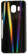 Чохол Milkin for Samsung J4 2018 - Glass Rainbow case Superslim Black