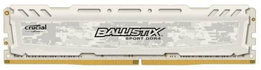 Оперативна пам’ять Micron Crucial Ballistix Sport LT White DDR4 1x16GB BLS16G4D240FSC