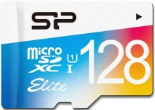 Карта пам'яті Silicon Power Elite Color Micro SDXC 128GB SP128GBSTXBU1V20