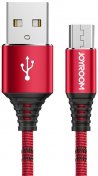 Кабель JoyRoom Armour Series S-L316M AM / Micro USB 0.25m Red (S-L316M Red 0,25)