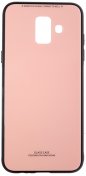 Чохол Milkin for Samsung A6 2018 - Superslim Glass case Pink