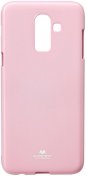 Чохол Goospery for Samsung Galaxy J8 J810 - Jelly Case Pink  (8809621279053)